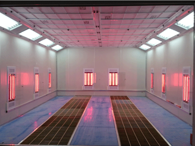 Infrared emitter for friction materials