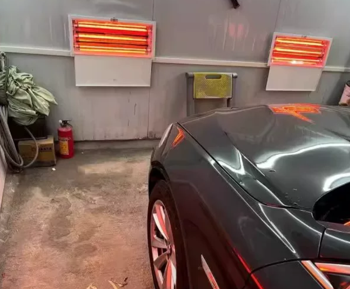 Custom brake pad heater solution