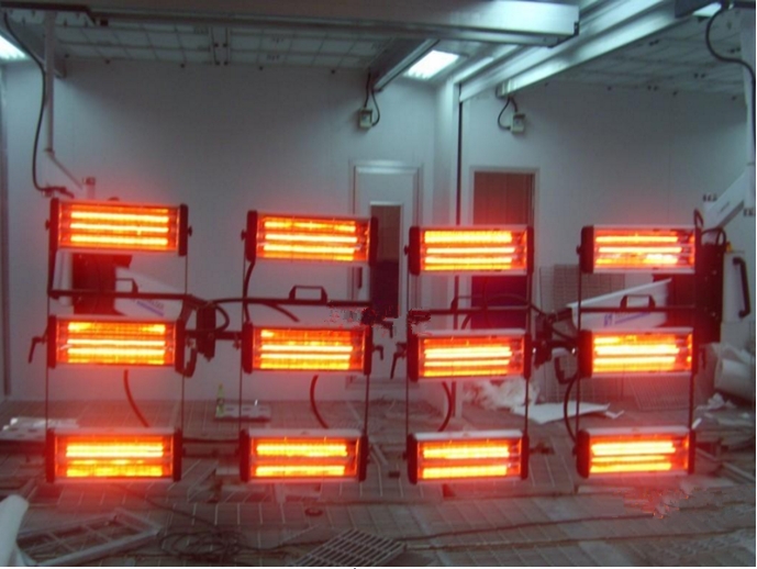 Friction material infrared heater