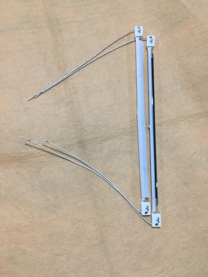 220v 1000w Carbon Fiber Infrared Heating Tube
